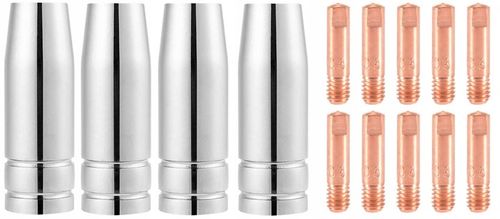 Zestaw części MB15 do uchwytu MIG 0,8 mm do migomatu MB-15 końcówki, dysze na Arena.pl