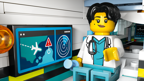 LEGO City Samolot pogotowia ratunkowego 60465 - misje ratunkowe 6+ na Arena.pl