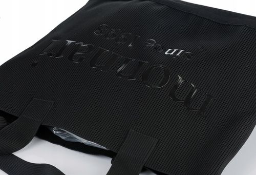 Monnari torebka shopper poliester czarny na Arena.pl