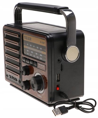 Radio PRZENOŚNE Głośnik Latarka Bluetooth MP3 USB na Arena.pl