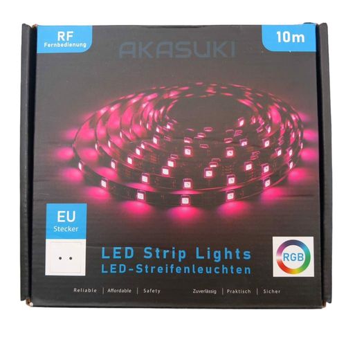 Kolorowe Ledy 5M Led Rgb Z Pilotem Do Oświetlenia na Arena.pl