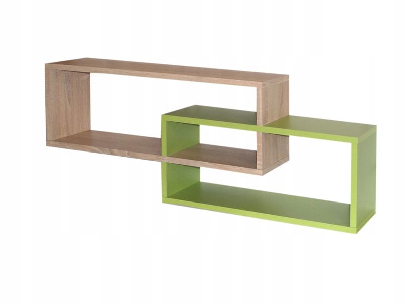 Młodzieżowa półka MODERN - 110x40x20cm - do 12kg zdjęcie 2