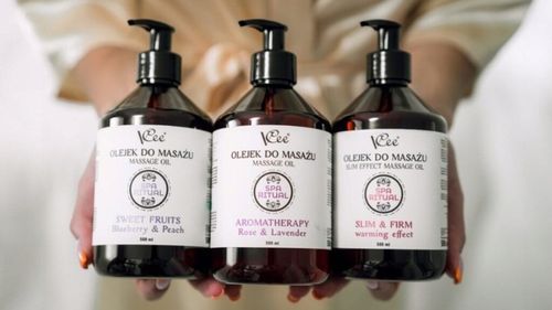 OLEJEK DO MASAŻU MAKADAMIA I OLEJ JOJOBA VCEE NATURALNY 500 ML na Arena.pl