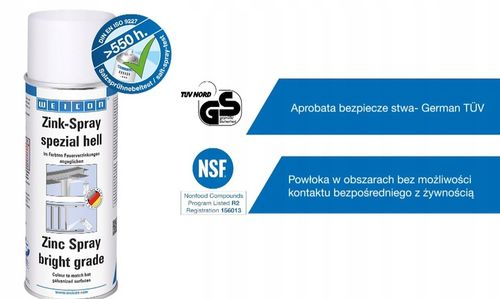 WEICON OCYNK CYNK OGNIOWY W SPRAYU JASNY 400 ml na Arena.pl