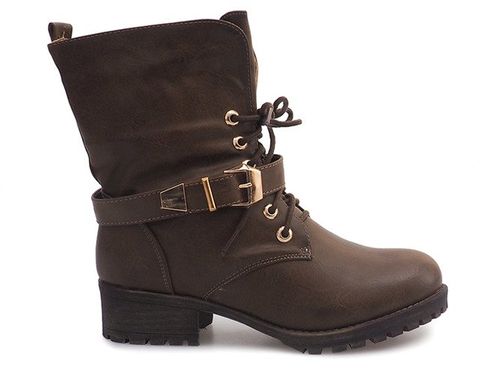 BOTKI WORKERY 6616 KHAKI 38 na Arena.pl