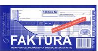 FAKTURA VAT 1/3 A4 (PEŁNA) NOWA 105-8E