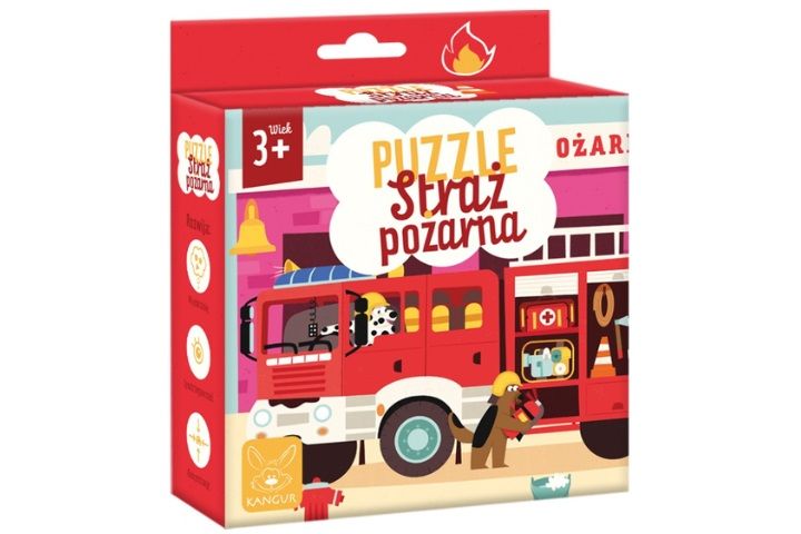 Puzzle Straz Pozarna 3+ 41565 zdjęcie 1