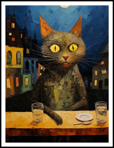 Plakat 75x100cm Nocny Obserwator na Arena.pl