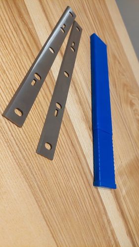 2 zapasowe noże HSS komplet do heblarki strugarki Scheppach HMS1070 na Arena.pl