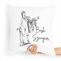 Poduszka Poszewka Dla Szwagra Idealna Na Prezent Z Nadrukiem Ze Zdjęciem