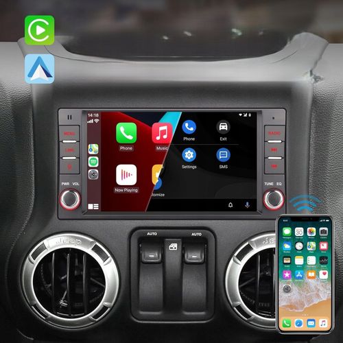 Radio Samochodowe Carplay Android Auto Do Jeep Wrangler Compass Dodge na Arena.pl