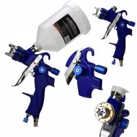 Pistolet lakierniczy 600 ml 4bar dysze 2x 1,7 2 mm 90-170 l/min KD2129