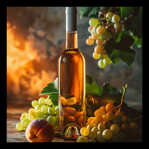 Plakat 20x20cm Bursztynowe Wino zdjęcie 2