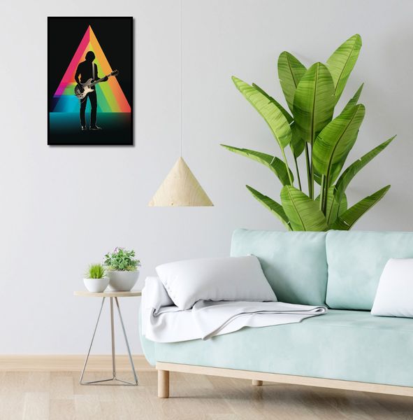 Plakat 40x60cm Pryzmat przez Gitarę zdjęcie 4