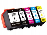 5x TUSZE 202 XL DO DRUKARKI EPSON XP-6000 XP-6005 XP-6100 XP-6105