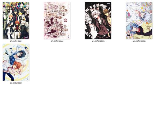 Plakat IDOLiSH7 DO WYBORU na Arena.pl