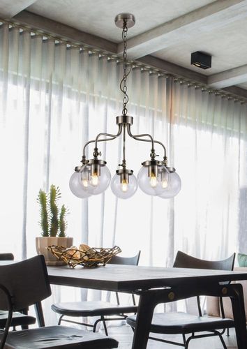 Ballet zwis 5x40W E27 patynowy na Arena.pl