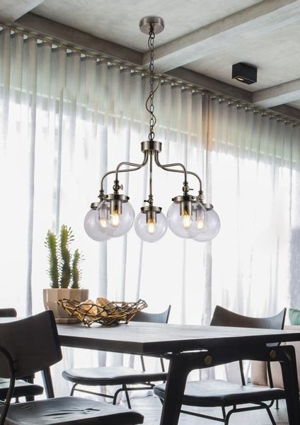 Ballet zwis 5x40W E27 patynowy zdjęcie 4