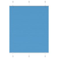 Roleta plisowana niebieska 105x100 cm Szerokość tkaniny 104,4cm