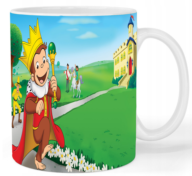 Kubek ceramiczny Ciekawski George zdjęcie 1