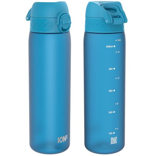 ION8 Niebieska butelka na wodę z miarką motywacyjną 500 ml na Arena.pl