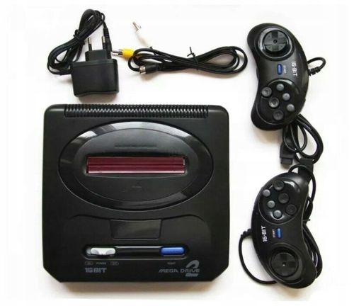Retro konsola do TV 16-bit AV 2 pady Kultowe gry Plug Play MEGA DRIVE II na Arena.pl