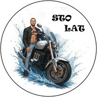 Opłatek na tort Urodziny Motor Mężczyzna Harley Davidson Vsk Yamaha 18 30