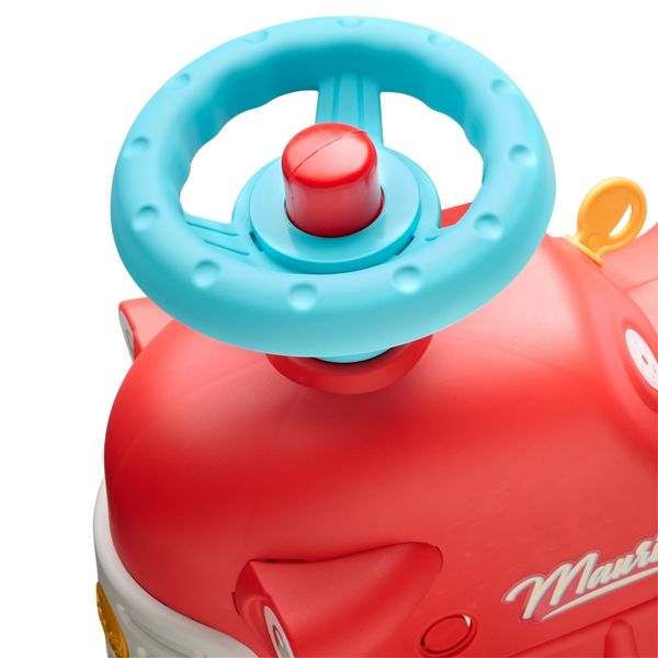 FALK Maurice Traktorek Jeździk Czerwony Pchacz Odpychacz Schowek od 1 roku zdjęcie 40