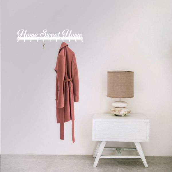 Wieszak Sweet Home biały zdjęcie 3