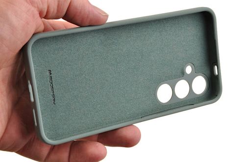 Etui Mercury Goospery Silicone do Samsung Galaxy S24+ / S24 Plus zielony na Arena.pl