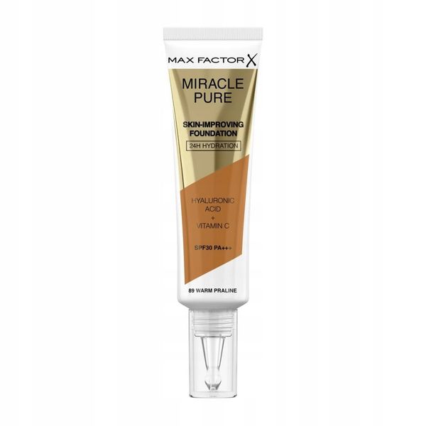 Max Factor Miracle Pure Skin-Improving 30 Ml Podkład 89 Warm Praline zdjęcie 1