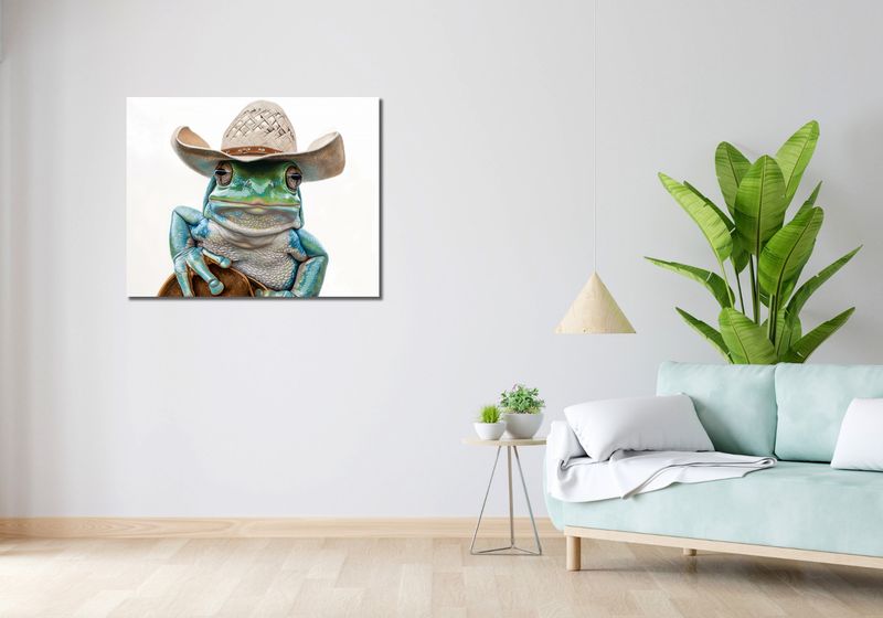 Obraz 90x70cm Kowboj z Bagien zdjęcie 2
