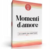 Gra Zdrapkowa 33 Karty Wyzwania dla Par Język Włoski Prezent Walentynki