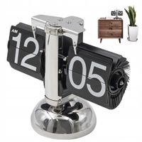 Zegar stołowy Bedee czarny 21cm