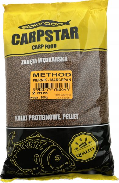 Carpstar Feeder Method Pellet 900g 2mm Piernik zdjęcie 1