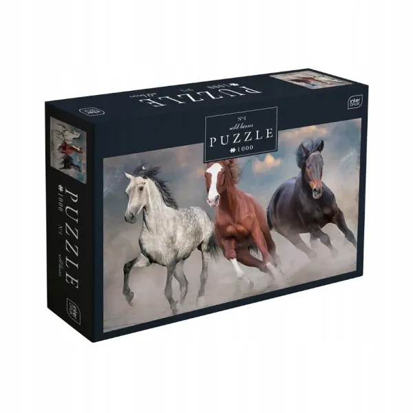 Puzzle 1000 elementów. Wild Horses 1 zdjęcie 1