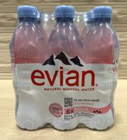 Evian Naturalna woda mineralna niegazowana 500ml PET - karton