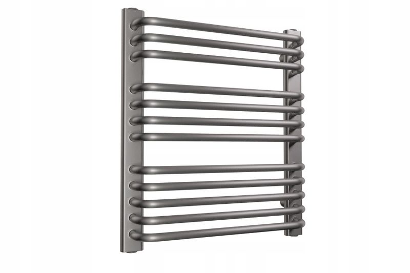 GRZEJNIK ŁAZIENKOWY STELLA 1350x650 4 LUTY SILVER zdjęcie 1