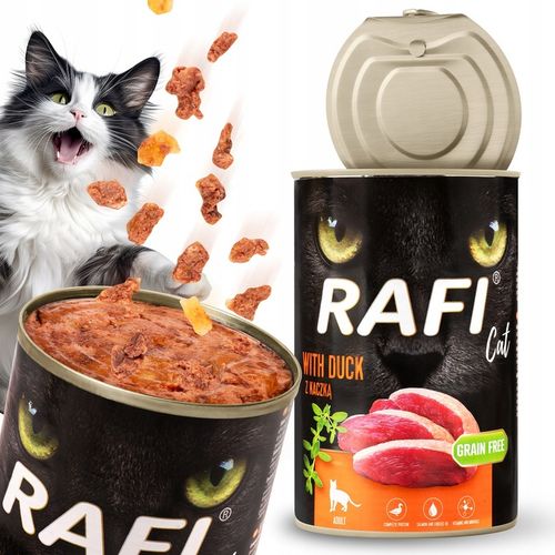 DOLINA NOTECI RAFI KOCIA KARMA DLA KOTA MOKRA PUSZKA MIX SMAKÓW na Arena.pl