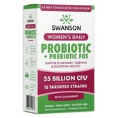 # SWANSON Women's Daily Probiotic + Prebiotic (60 kaps.)