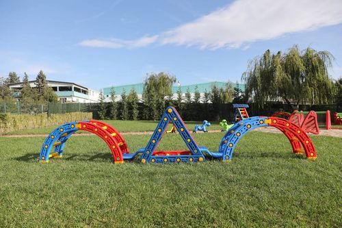 plac zabaw go ogrodu King - niebieski na Arena.pl