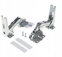 Zawiasy do lodówki Bosch / Siemens górny + dolny pod zabudowę Hettich