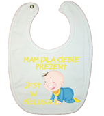 Śliniaczek Bawełniany Prezent w pieluszcze