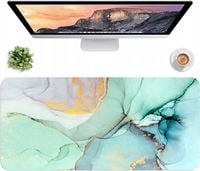 PODKŁADKA POD MYSZKĘ SKÓRZANA MARBLE 40X90 CM ANTYPOŚLIZGOWA