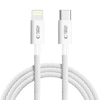 tech-protect ultraboost lite lightning cable pd27w/3a 200cm cool grey