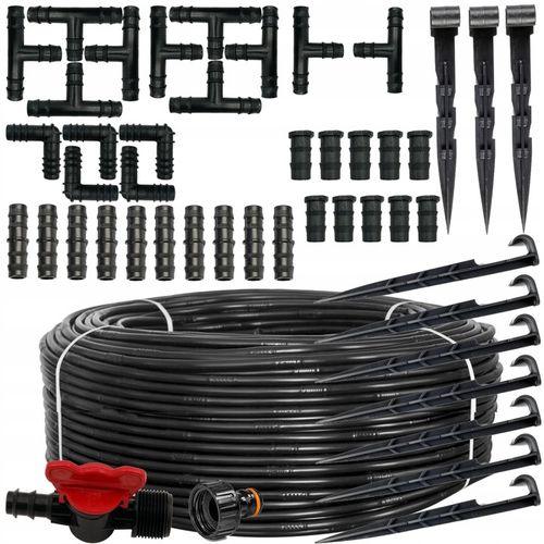 Linia kroplująca 100m + 100 szpilek/137 akcesoriów MOCNA kropelkująca na Arena.pl