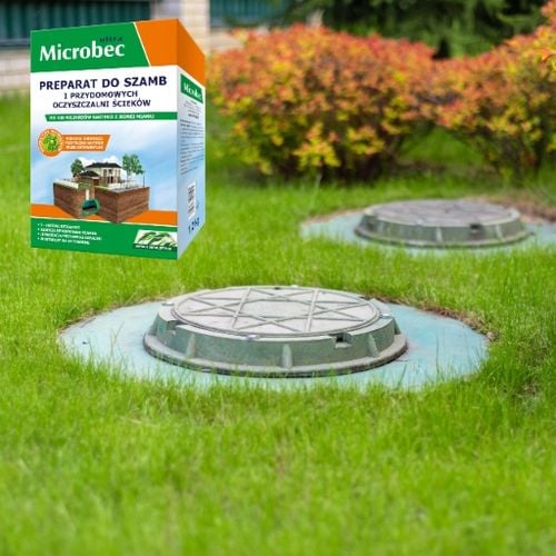 MICROBEC ULTRA PREPARAT BAKTERIE DO SZAMBA OCZYSZCZALNI EUKALIPTUS 1,2 na Arena.pl