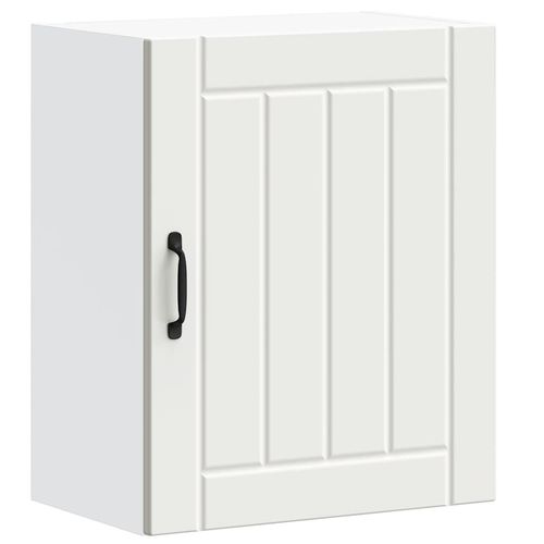 Szafka ścienna kuchenna Lucca Biała, drewno klejone na Arena.pl