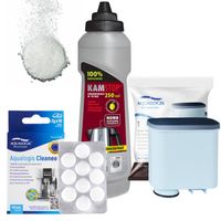 Zestaw do czyszczenia ekspresu Saeco Philips Odkamieniacz Tabletki Filtr
