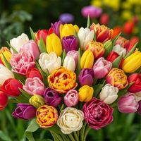 Tulipan polski mieszanka mix 50 szt. 10/11 cebulki tulipanów cebule